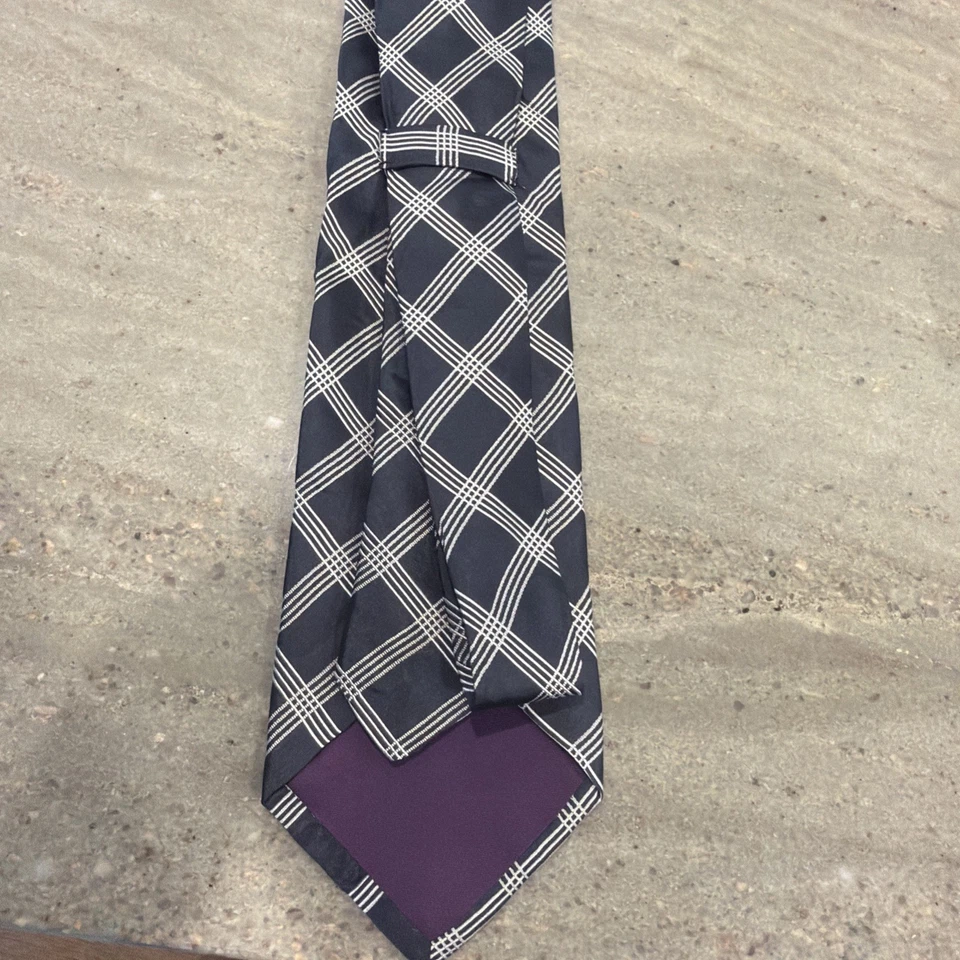 二手黑色 Ralph Lauren 紫色标签领带 — 第 2/4 张图片