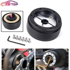 6 Bolt Steering Wheel Short Hub Adapter Kit For Volkswagen VW MK1 MK2 Golf Jetta