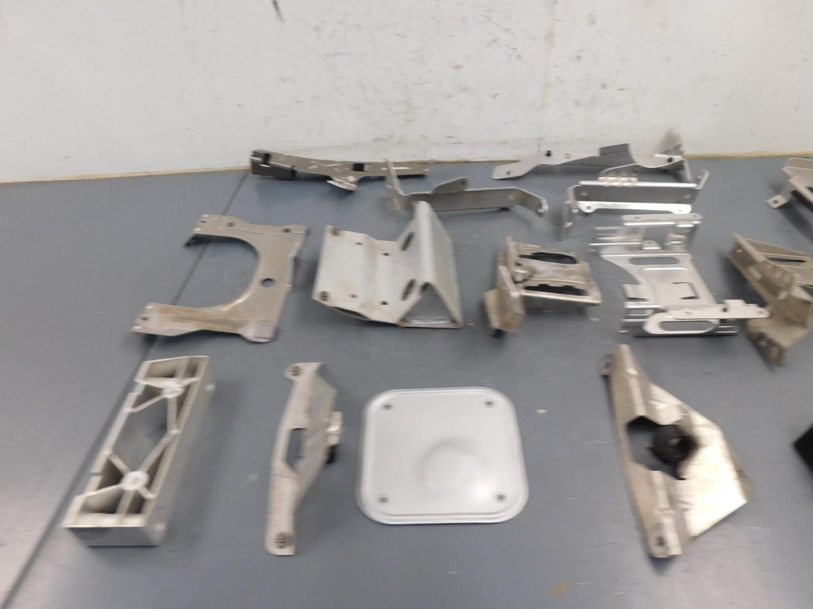 2017 18 20 21 22 Audi R8 V10 Plus Assorted Metal Brackets #1444 F3