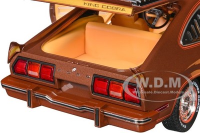 Miniature Greenlight 1/18 Ford Mustang II Cobra II 1978 - Free Wheelin' - Occasion NEUF