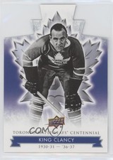 2017 Upper Deck Toronto Maple Leafs Centennial Blue Die-Cut King Clancy #20 pj0