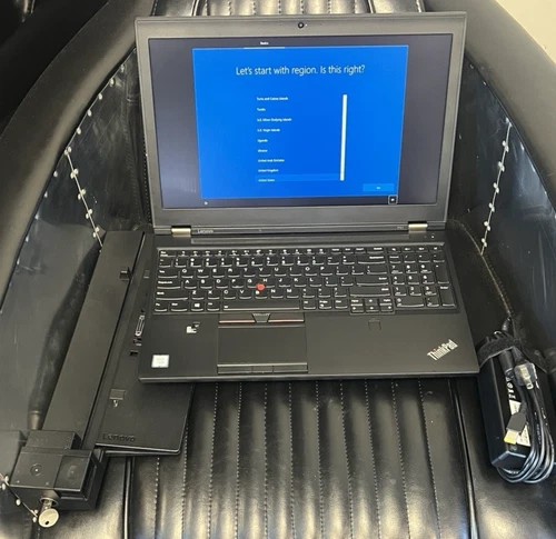 Lenovo ThinkPad P51 - 15.6" 4K, 64GB RAM, 1TB SSD, with Dock + AC Adapter
