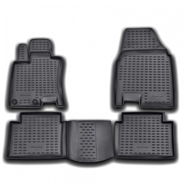 Gummi-FußMatten Nissan Qashqai +2 2008-2014 Novline Passgenau Auto Set-image