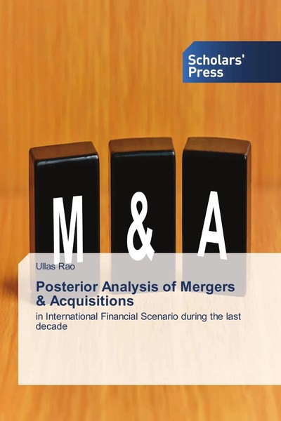 Ullas Rao | Posterior Analysis Of Mergers & Acquisitions | Taschenbuch (2018)-image