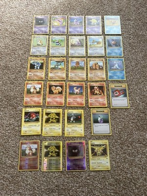 2016 Pokémon XY Evolutions Bundle x28 | Holo Karten inkl. Zapdos, Electabuzz etc 