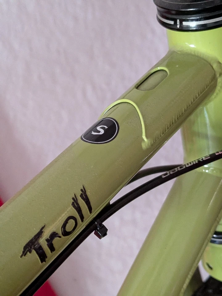 Surly Troll Pea Lime Soup Green Small - Image 2 of 4