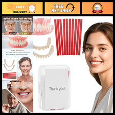 DIY Denture Kit - Easy Home Repair for Missing Teeth - Complete Top  Bottom Set