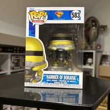 Funko POP SUPERMAN 583 Hammer of Boravia collectable vinyl metallic figure
