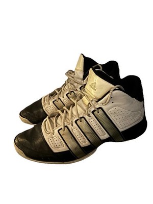 Adidas Commander Lite TD Shoes Tim Duncan Spurs White Silver Black Men 13 US