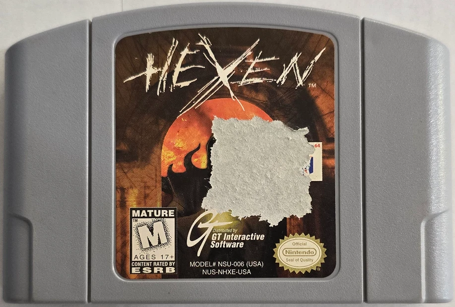 Nintendo 64 Hexen 1997 Video Games for sale | eBay