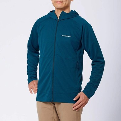 Montbell Cool Full-Zip Hoodie Men's Asian Size | Sun Hoodie | From