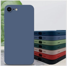 For iPhone SE 3rd 2022/2nd 2020 Generation/8/7 Phone Case Liquid Silicone Cover