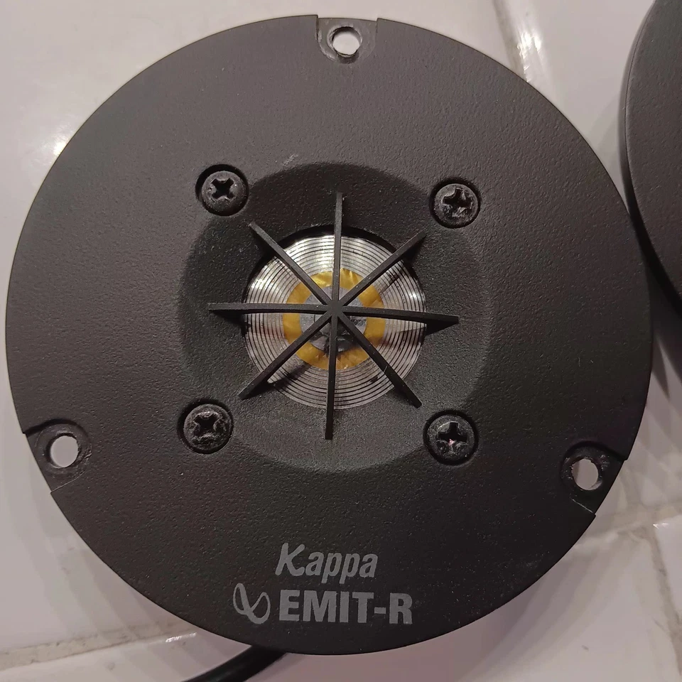2 tweeters Kappa INFINITY EMIT-R - probado 902 5754 totalmente funcional Foto 3 de 4