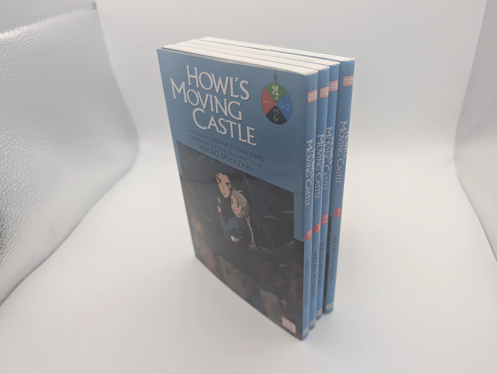 Howl's Moving Castle Film Comic, Vol 1-4