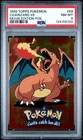 POKEMON 1999 TOPPS FIRST MOVIE CHARIZARD #E6 HOLO FOIL PSA 8