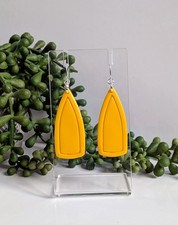 💕 Sunflower Yellow Handmade Polymer Clay Earrings💕