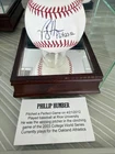 Phillip Humber "PG 4-21-12" Autographed Baseball (stand not included)