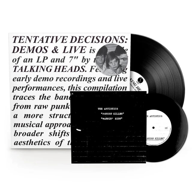 Talking Heads Tentative Decisions: Demos & Live (Vinyl LP & 7"")