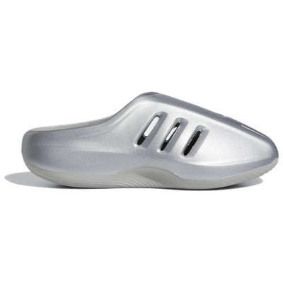 Adidas AdiFom IIInfinity Mules Metallic Silver Men Size 13 - (IH2814)