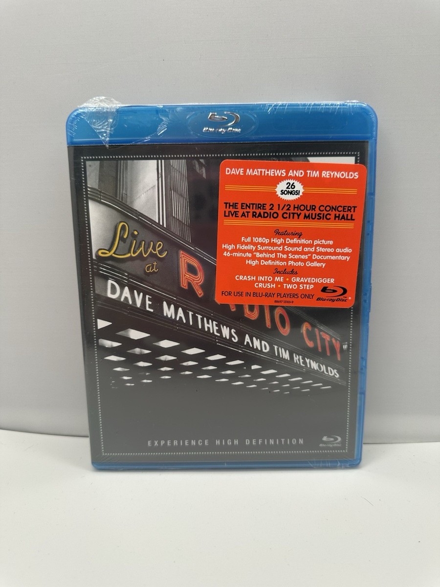 DAVE MATTHEWS TIM REYNOLDS LIVE AT RADIO CITY CONCERT BLU