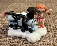 VTG Enesco Dolly & the Train Rudolph & The Island of Misfit Toys Figurine 2000