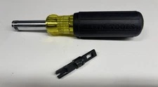 Klein Tools VDV001-081 Punchdown Screwdriver Multi Tool 110/66