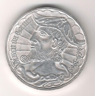 PORTUGAL 50 ESCUDOS PLATA (18 grs ley 650 mls) 1969 V CENT. NAC. VASCO DE GAMA