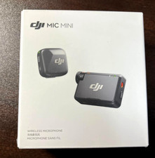 DJI Mic Mini 2TX 1RX Charging Case Wireless Microphone,Noise Cancelling NEW
