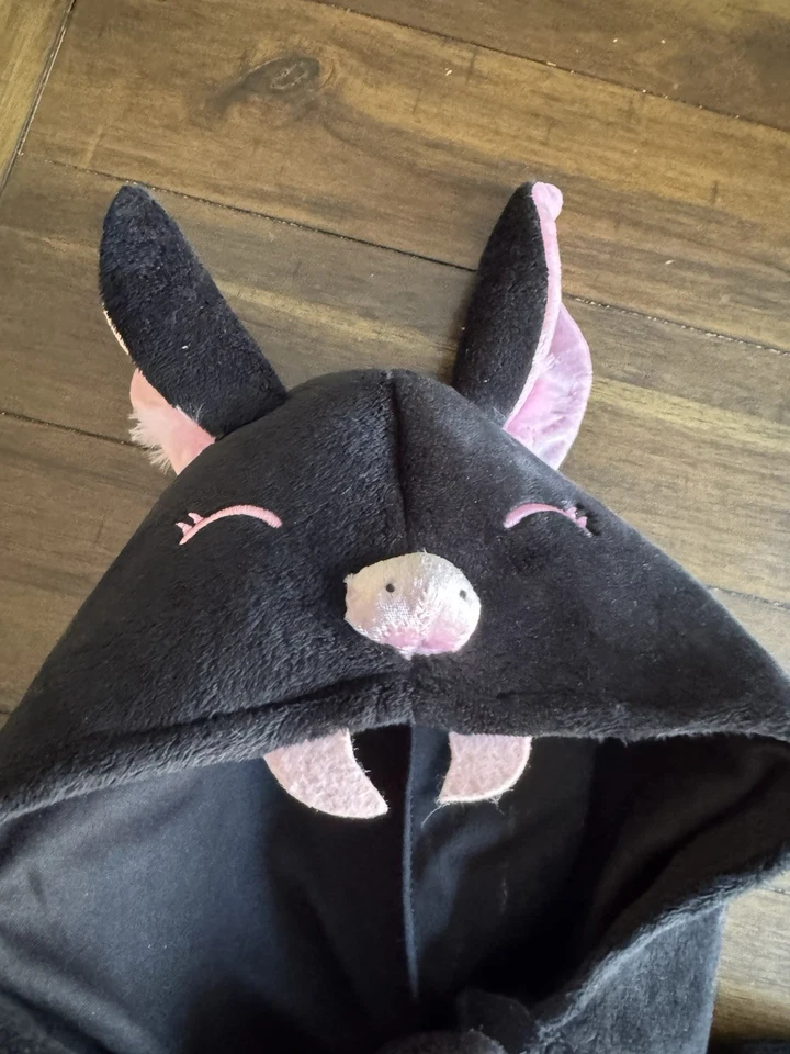 Disfraz de murciélago vampiro rosa bebé disfraz de murciélago talla 4T Foto 3 de 4