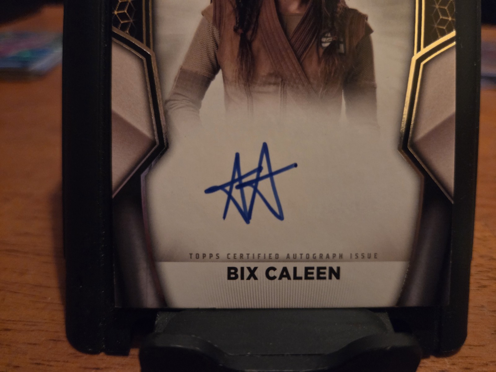 2026 Star Wars Master Work Bix Caleen Auto view 2