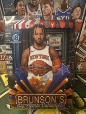 JALEN BRUNSON 2025-26 BOWMAN CHROME #HS-11 HOBBY STARS INSERT NY KNICKS