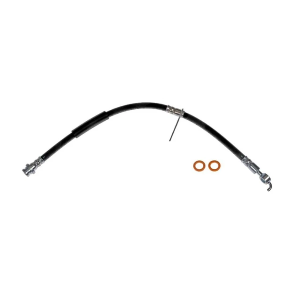 Manguera hidráulica de freno para Ford Fusion 2013-2020 | extremo banjo negro1 y extremo hembra2 Foto 2 de 4