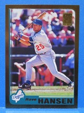 2001 Topps GOLD Card #55 (#680/2001), DAVE HANSON, Los Angeles Dodgers, HiGrade