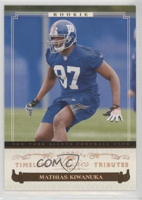 2006 Donruss Classics Timeless Tributes /100 Mathias Kiwanuka #180 Rookie RC 0b5