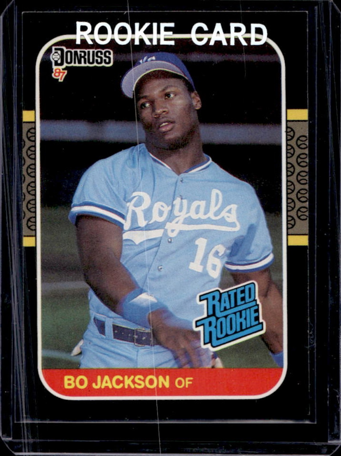 1987 Donruss Bo Jackson Rookie RC #35 Royals