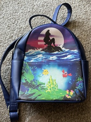 Disney Loungefly Mini Backpack the Little Mermaid Design