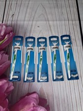 Lot Of 5 Listerine Ultraclean Access Flosser Starter Pack With Disposable Heads