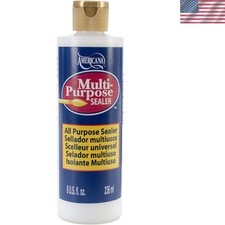 8 Fl Oz Multi-Purpose Acrylic Primer  Sealer - Non-Toxic Crafting Essential