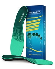 Walkhero Arch Support Insoles - Plantar Fasciitis Inserts for Foot Fatigue an...