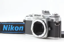 All Works [Exc+5 + Strap] Nikon FM3A Silver 35mm SLR Film Camera Body from Japan