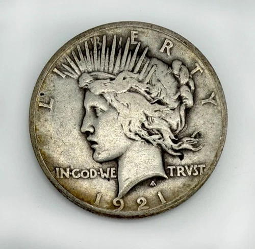 1921-P Peace Dollar — photo from the most recent tracked eBay sale