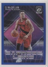 2018-19 Panini Donruss Optic Express Lane Blue Prizm 22/85 CJ McCollum #8 1q5