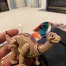 1997 LITTLE FOOT Burger King Wind Up Toy Dinosaur  Land Before Time   works 