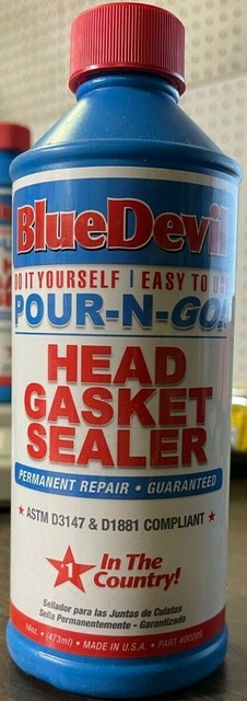 Blue Devil Pour-N-Go Head Gasket Sealer - Quick Cooling System Leak Repair 13 thumbnail image