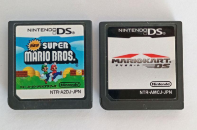 Nintendo DS New Super Mario Bros. & Mario Kart DS set Cartridge