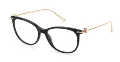 Jimmy Choo Damen Brillengestell JC263 col 807 schwarz mit Etui und Tuch 54mm