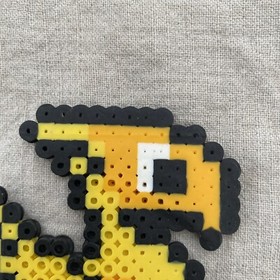 Final Fantasy Pixel Art Chocobo Sprite 3&rdquo;x3&rdquo; Retro Vintage NES