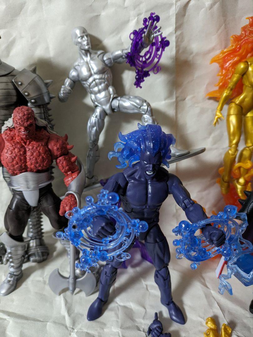 Marvel Legend Galactus Herald 7 Person Set | eBay