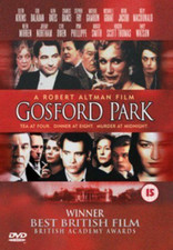 Gosford Park DVD Eileen Atkins (2002)