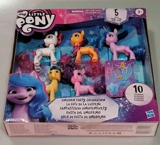 Hasbro My Little Pony A New Generation 5 Pony Fantastic Unicorn Party - NEW!